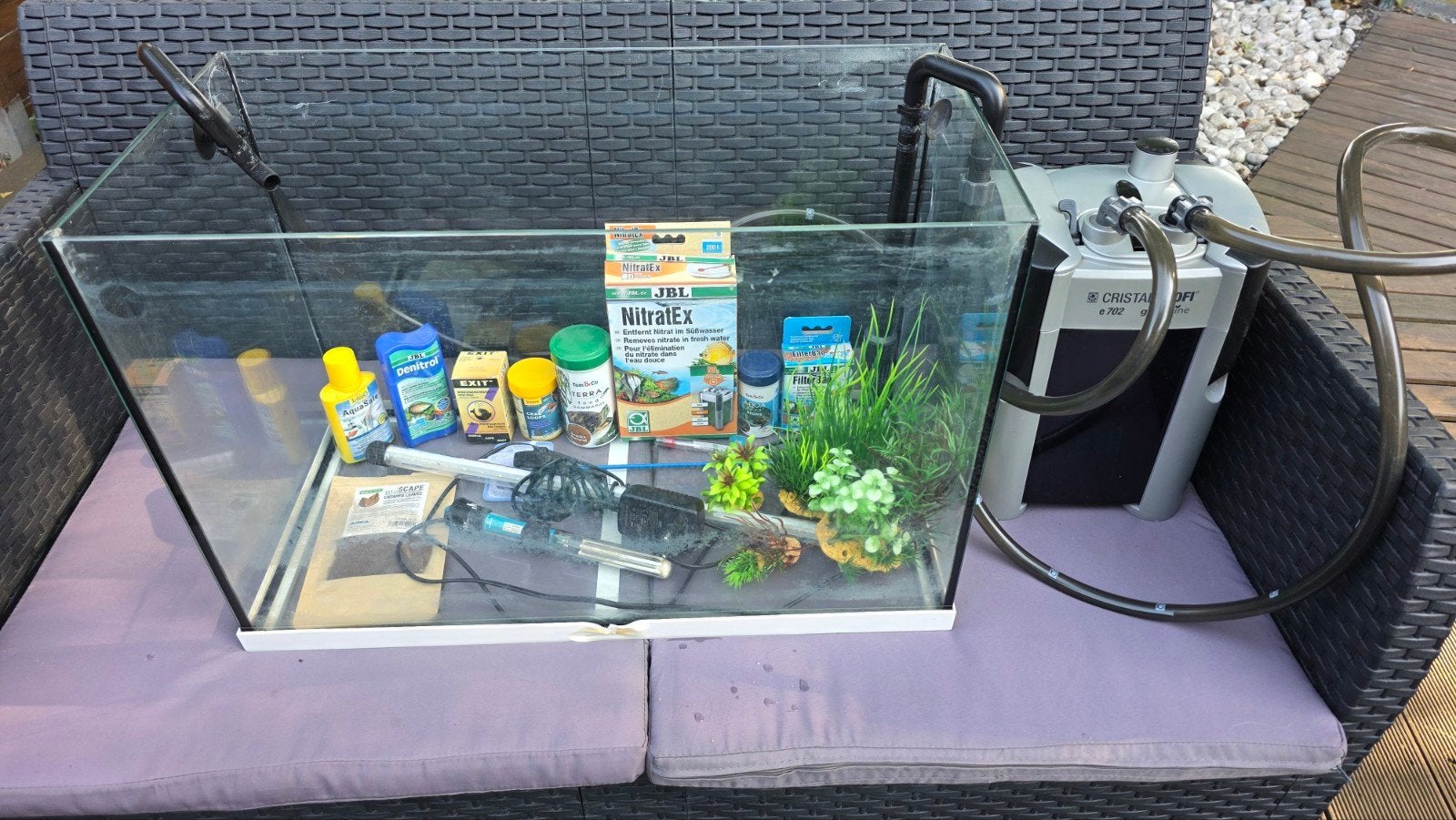 Aquarium complet, Pompe, JBL