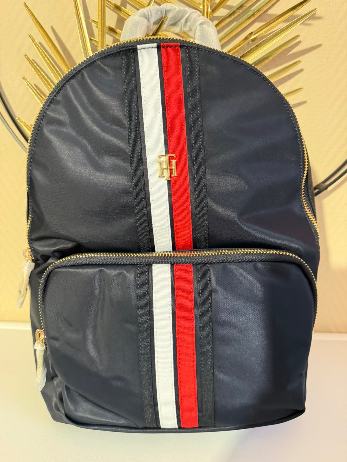 Tommy hylfiger marineblauwe rugzak, Verzenden, Nieuw, Blauw, Overige typen
