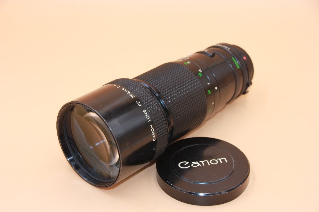 CANON FD 300/4, Enlèvement ou Envoi, Utilisé, Reflex miroir, Canon