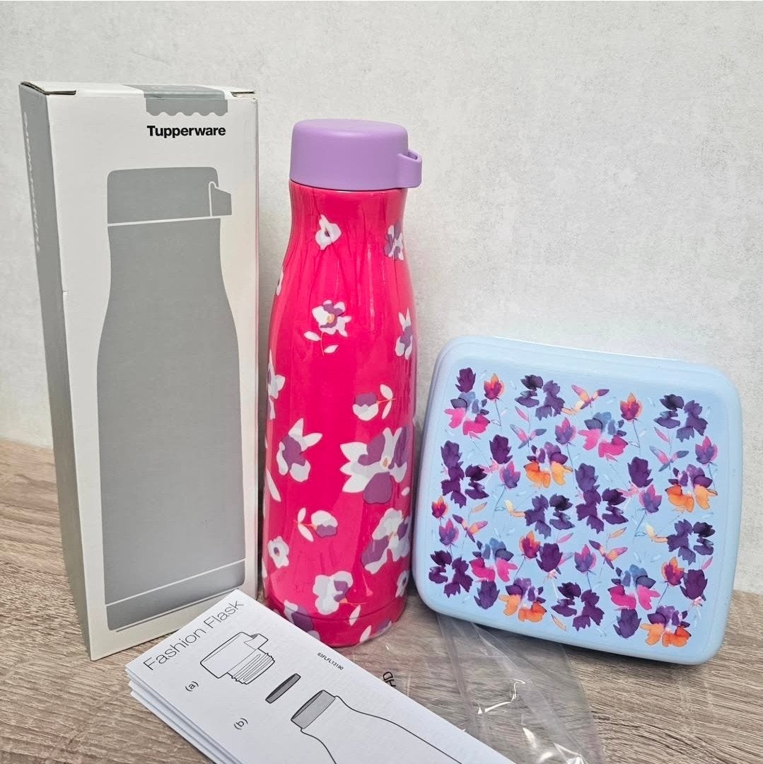 Set Tupperware Fleurs de printemps, Maison & Meubles, Cuisine| Tupperware, Enlèvement ou Envoi, Neuf