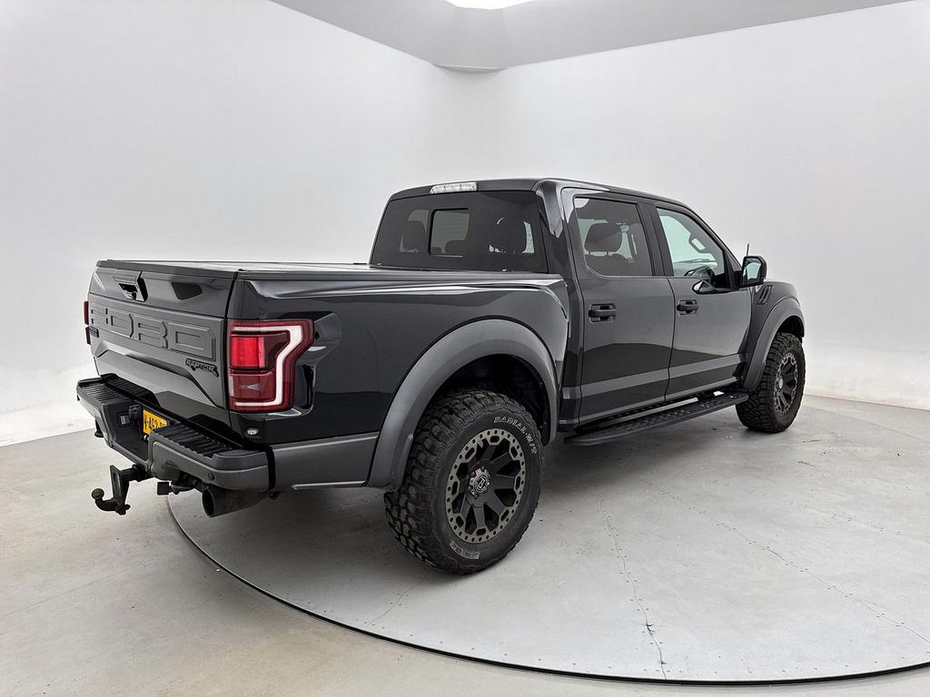 Ford USA F150 3.5 V6 Ecoboost SuperCrew Raptor Black Rhino w, Auto's, Automaat, Electronic Stability Program (ESP), 305 g/km, Zwart