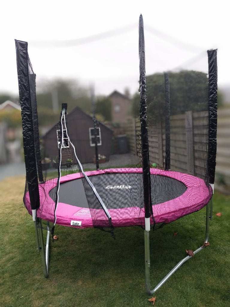 Gratis Salta Trampoline, Kinderen en Baby's, Speelgoed | Buiten | Trampolines, Ophalen, Gebruikt