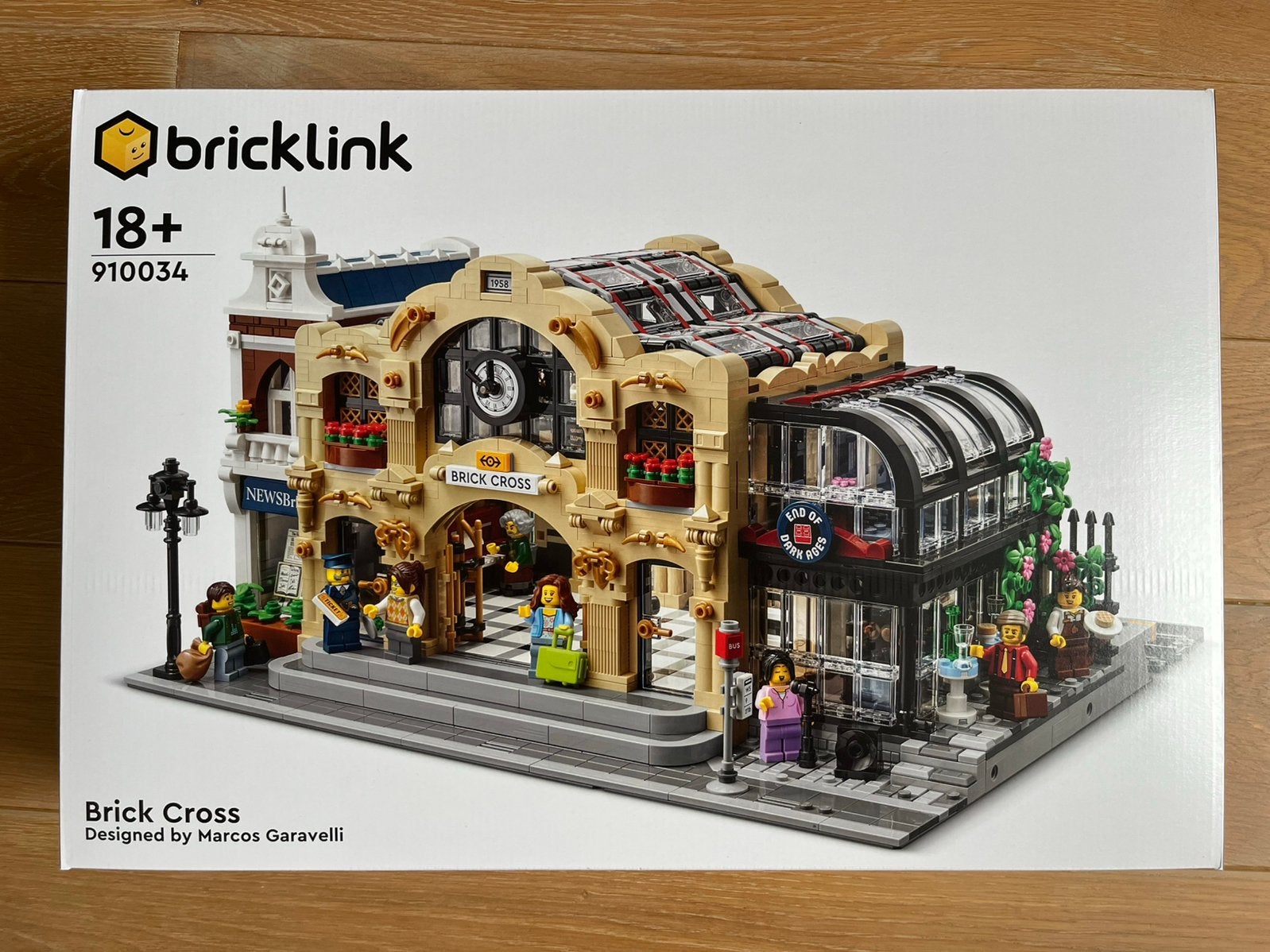 Lego Bricklink 910034 treinstation, Ophalen of Verzenden, Nieuw