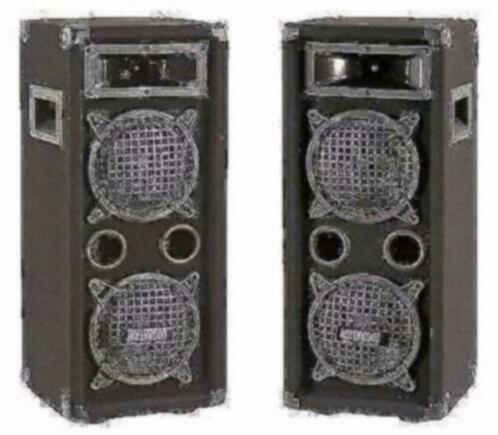 3 weg disco speakers 4 x 20 cm 600 Watt 11D, Ophalen of Verzenden, Nieuw, Overige typen