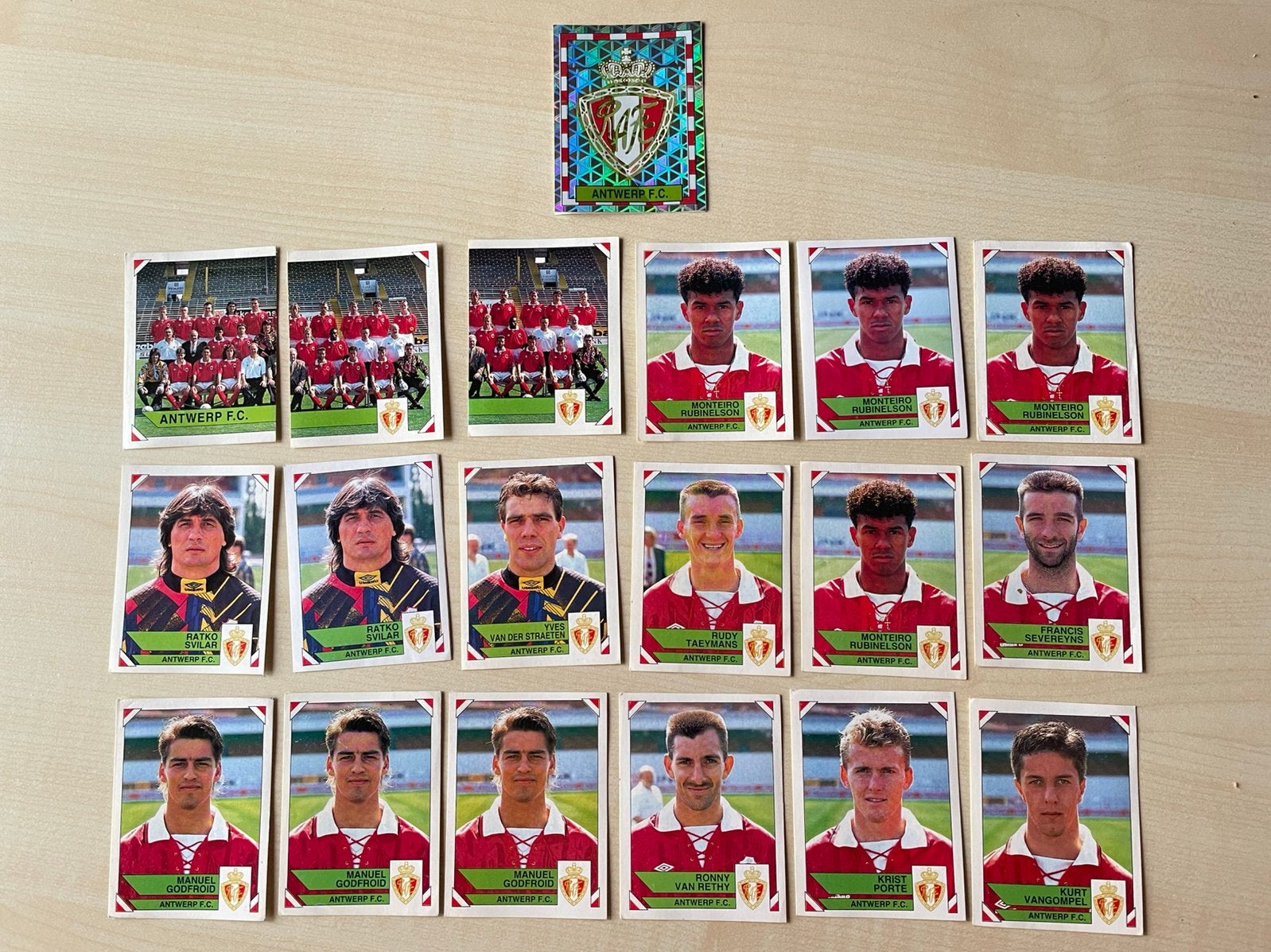 Panini stickers Football 95 Royal Antwerp FC, Ophalen of Verzenden, Sport