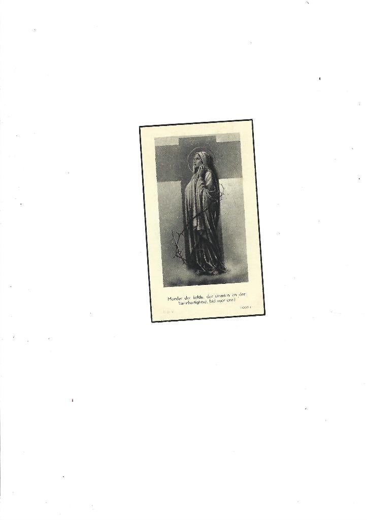 Souvenir de décès, Ophalen of Verzenden