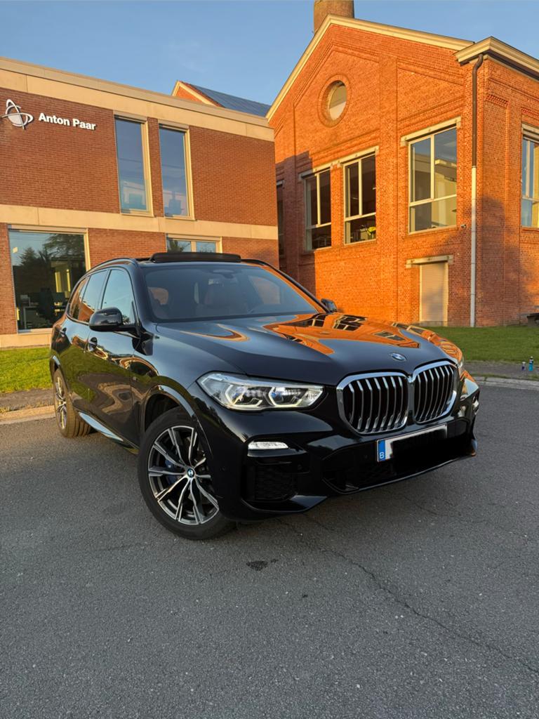 X5 30D PANO-TREKHAAK-LAZER, Automaat, X5, Blauw, Bruin