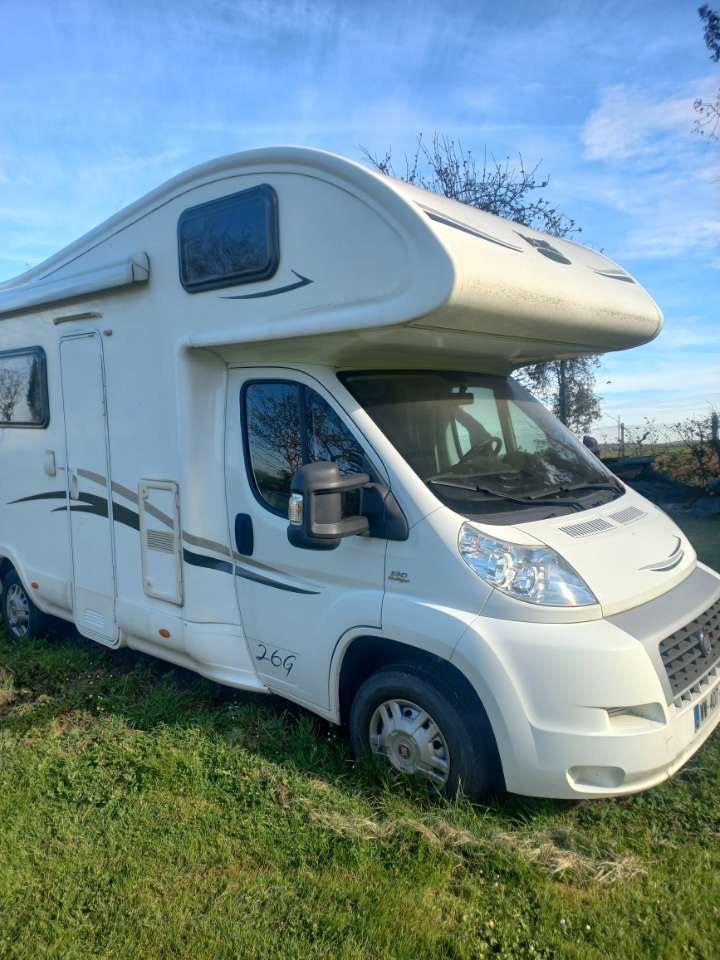 Fiat MC Louis gamis kampeerbus, Caravans en Kamperen, Mobilhomes, Particulier, Douche, Fiat