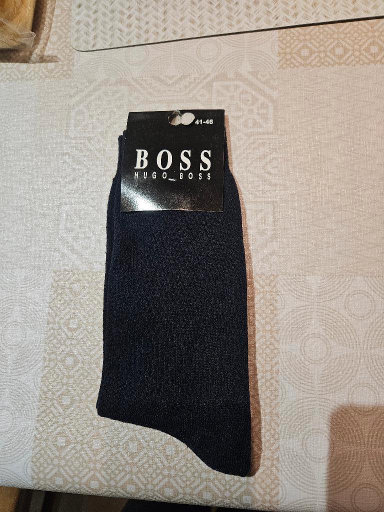 Kousen blauw Hugo Boss (Turkije) - maat 41-46, Vêtements | Hommes, Chaussettes & Bas, Enlèvement, Neuf, Bleu