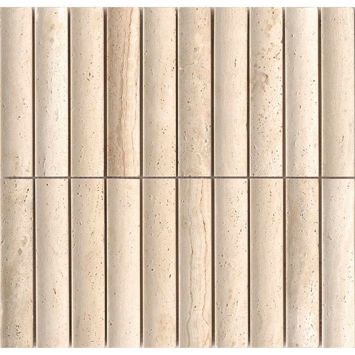 Mosaic Kit Kat Travertin Conclave 150x65x10mm, 20 à 40 cm, Marbre, Enlèvement, 20 à 40 cm