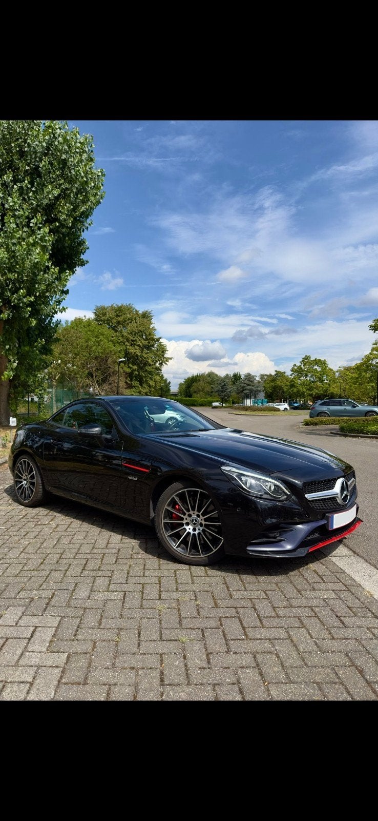 Mercedes Slc 180 redart édition, Auto's, Mercedes-Benz, Zwart, Cabriolet, Zwart, SLC