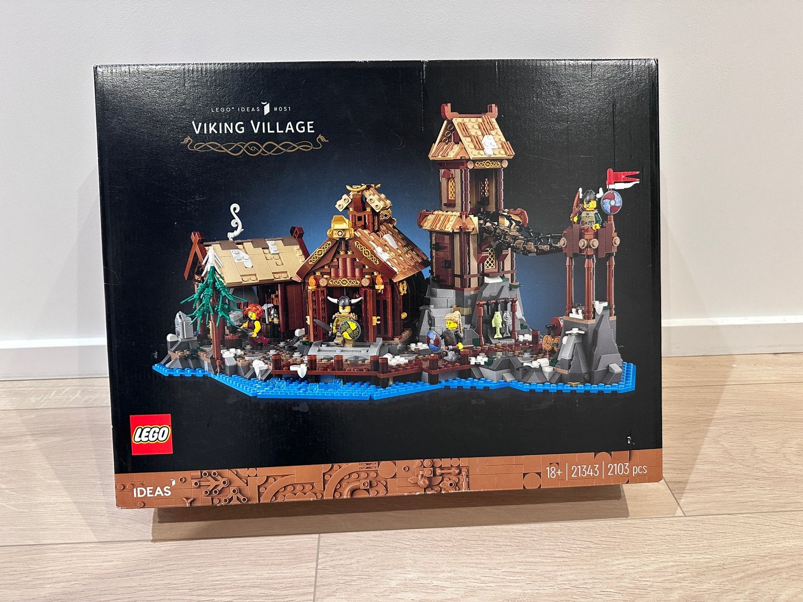 Lego Viking Village 21343, Enfants & Bébés, Neuf, Enlèvement ou Envoi, Lego, Ensemble complet