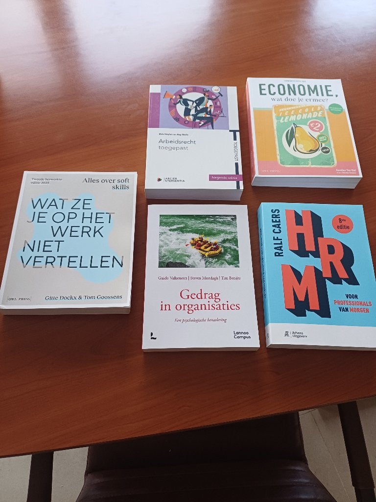 Schoolboeken HR Management Bachelor, Boeken, Overige vakken, Nieuw, Diverse auteurs, Ophalen of Verzenden