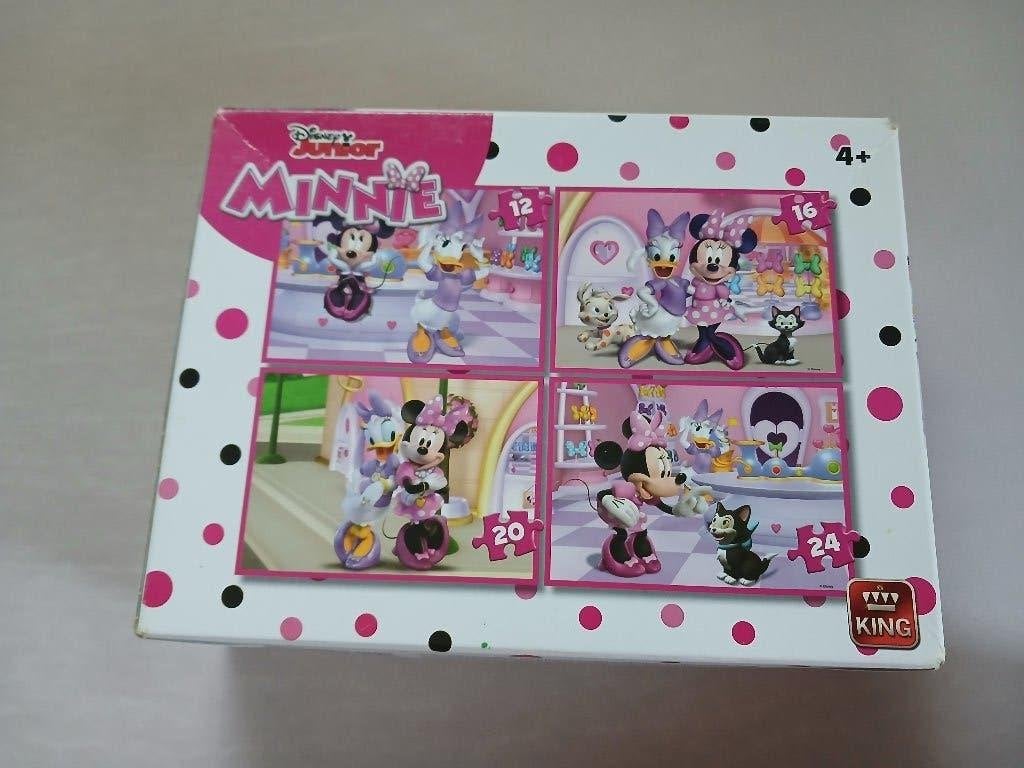 Puzzel Minnie, Ophalen of Verzenden, 10 tot 50 stukjes, Gebruikt, 2 tot 4 jaar