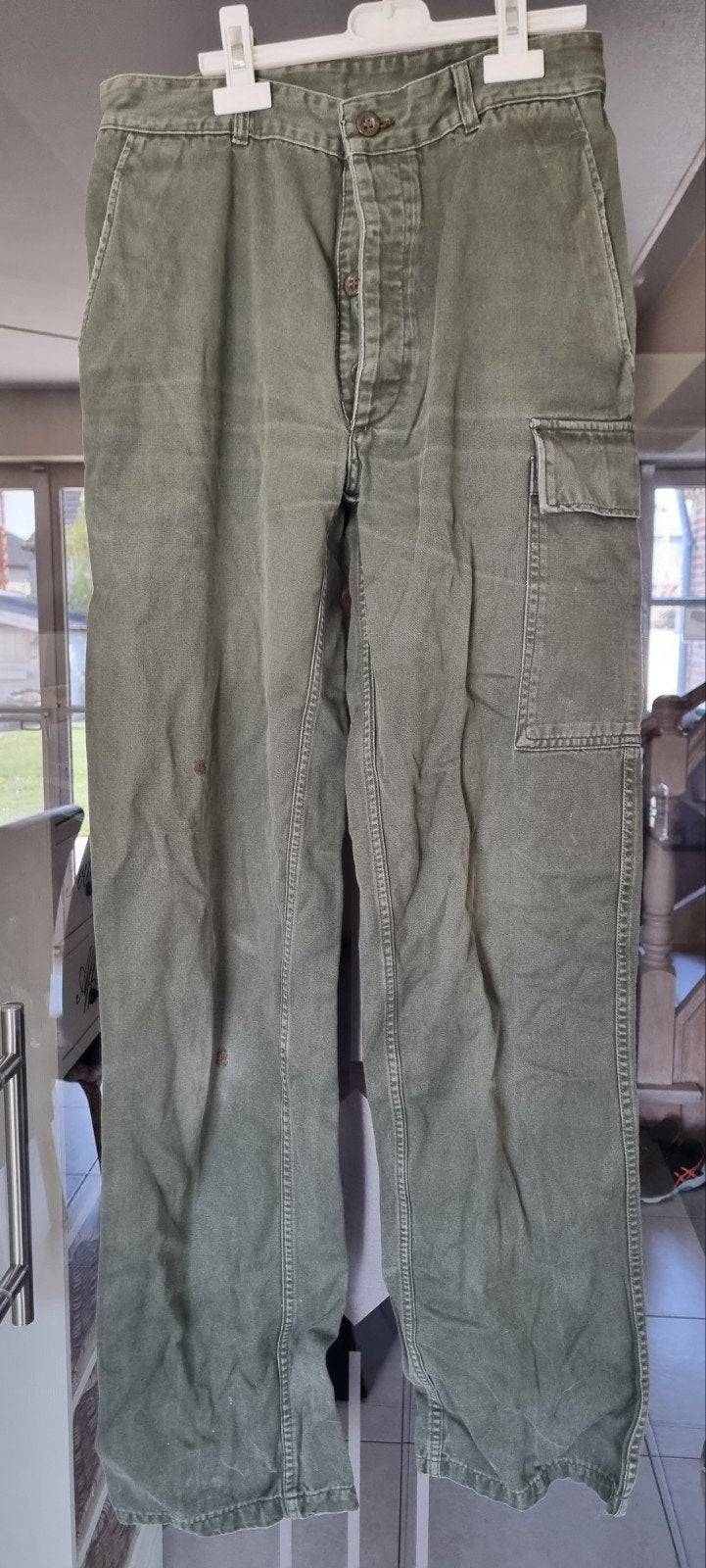 Pantalon ABL armée belge TAILLE M, Collections, Enlèvement