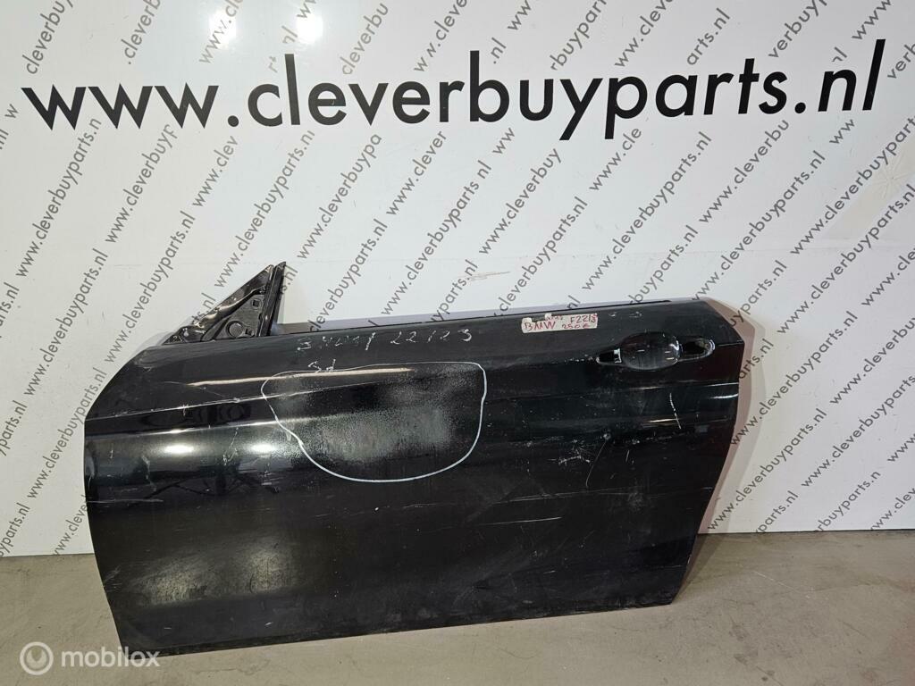 Voordeur links originl  BMW 2-serie Coupé F22 ('14->), Enlèvement ou Envoi, Gauche, Utilisé, Porte