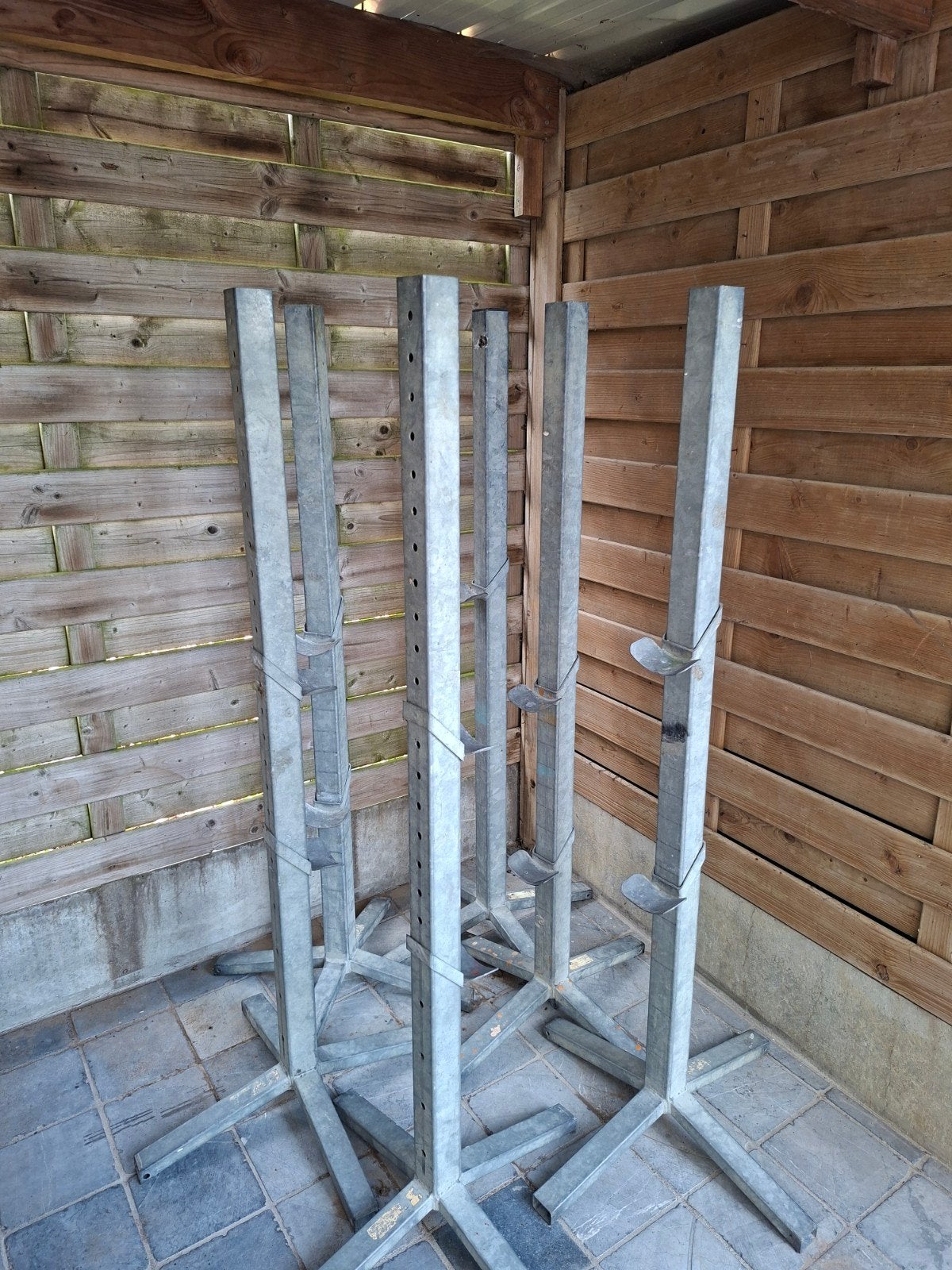 Supports de saut 6 pièces avec cuillère