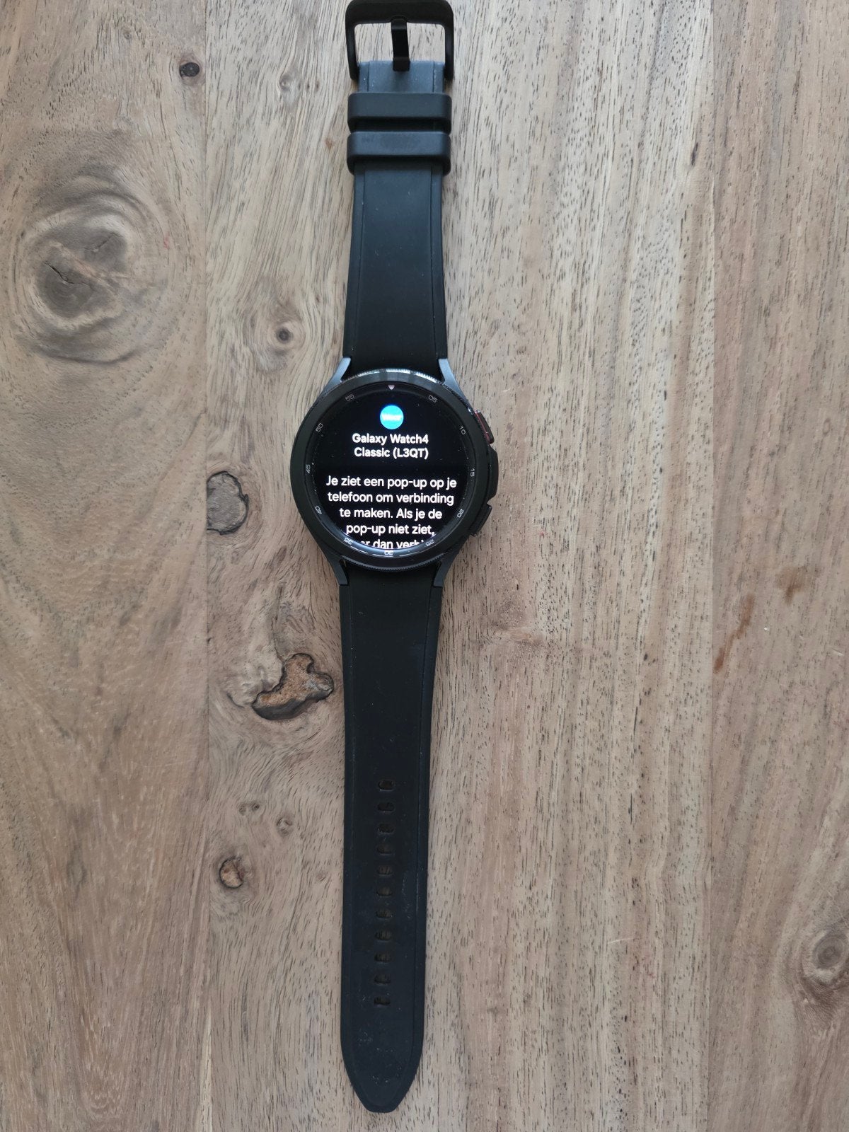 Samsung galaxy watch 4, Handtassen en Accessoires, Smartwatches, Ophalen, Gebruikt, Zwart, Samsung galaxy watch