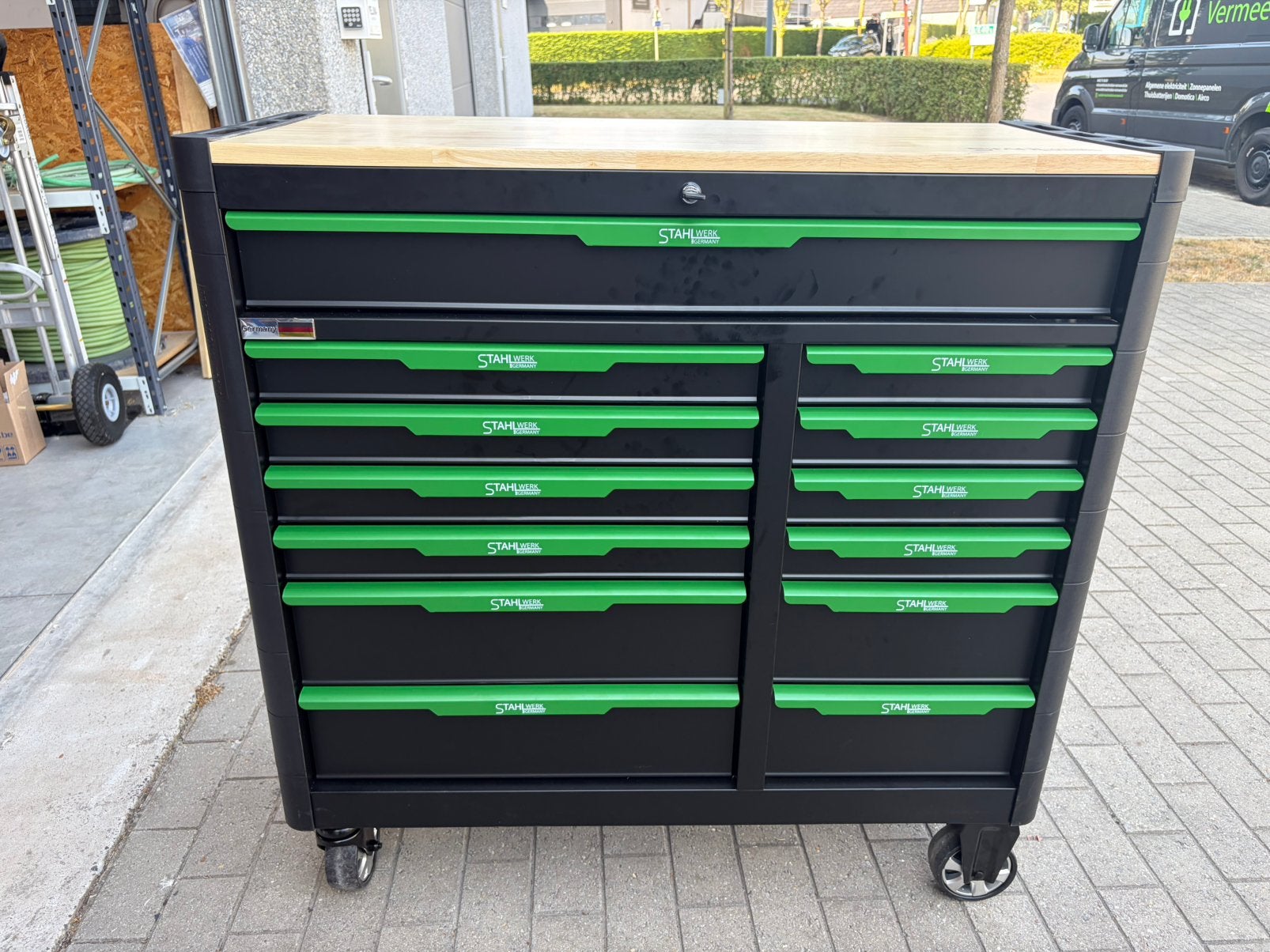 STAHLwerk gereedschapwagen volledig gevuld, Enlèvement, Remplie, Neuf
