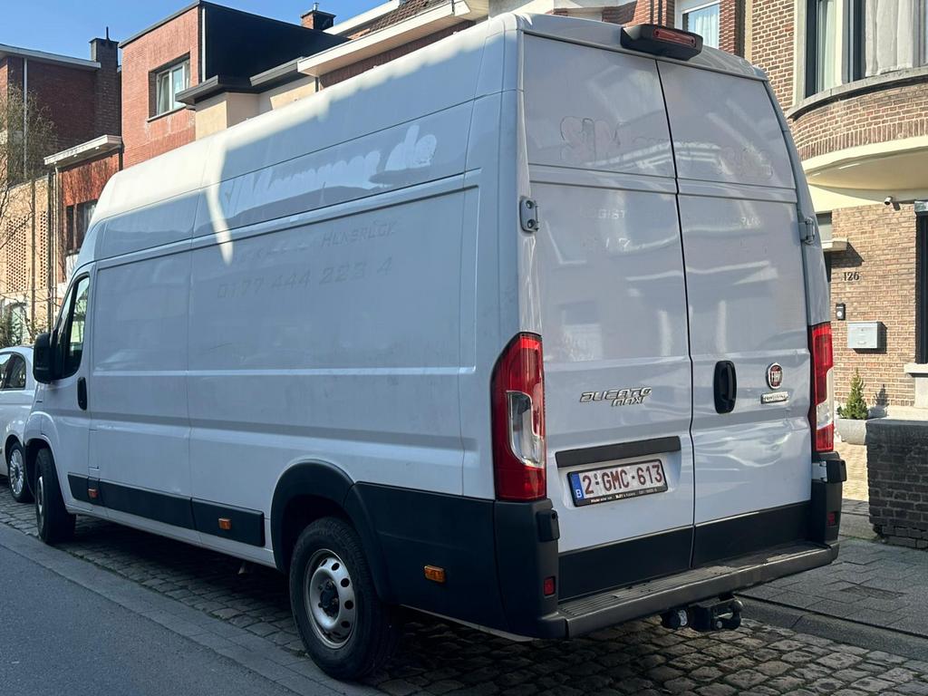 Fiat Ducato 2.2 160 Pk L4 / H3 128000 km 12500€ + Btw, Auto's, Wit, Bedrijf, 5 deurs, LED verlichting