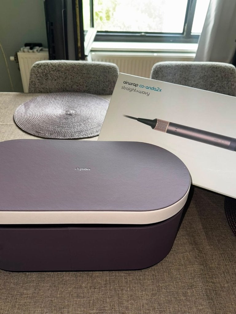 Dyson airwrap co-anda 2x straight & wavy, Elektronische apparatuur, Ophalen, Zo goed als nieuw, Haarverzorging