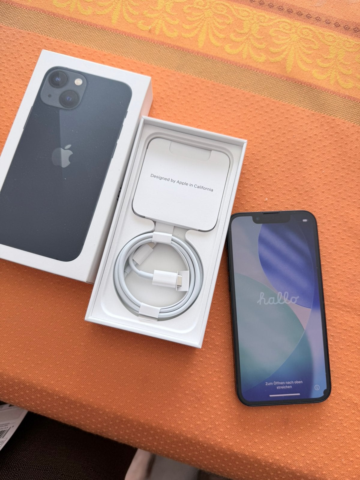 iPhone 13 mini, Telecommunicatie, Mobiele telefoons | Apple iPhone, 128 GB, Verzenden, Zwart, 77 %