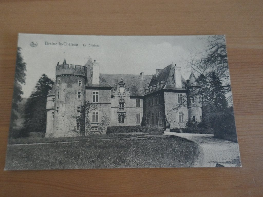 braine-le-château le château, Envoi, Non affranchie, Brabant Wallon