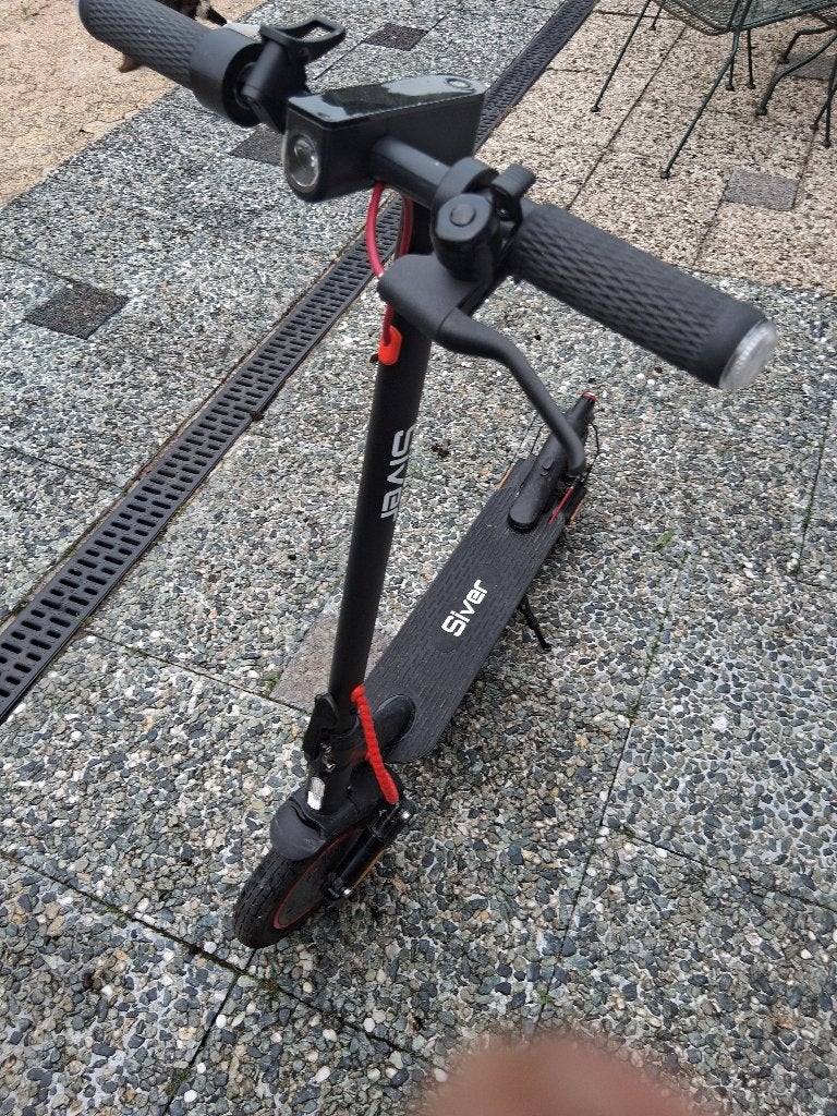 Marchepied électrique en argent, Enlèvement, Comme neuf, Step électrique (E-scooter), Overige merken