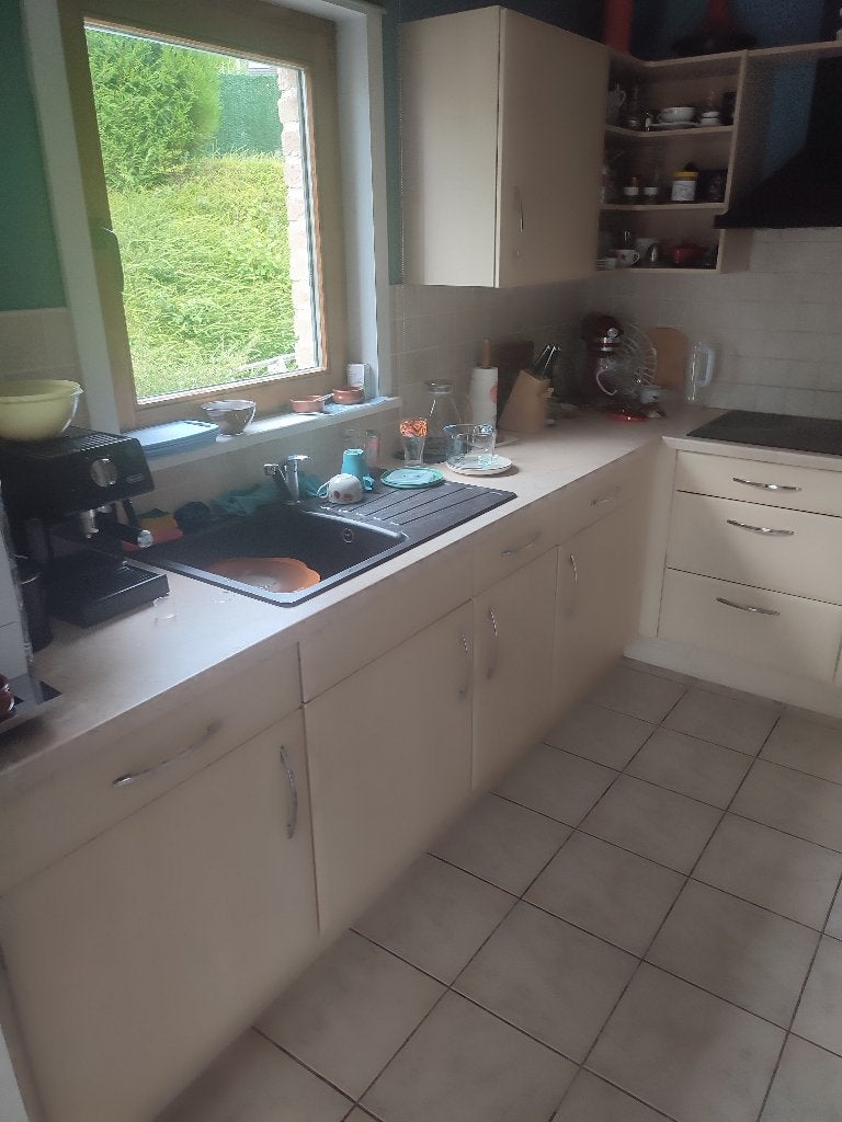 cuisine Eggo, Maison & Meubles, Synthétique, Enlèvement, Utilisé, Crème