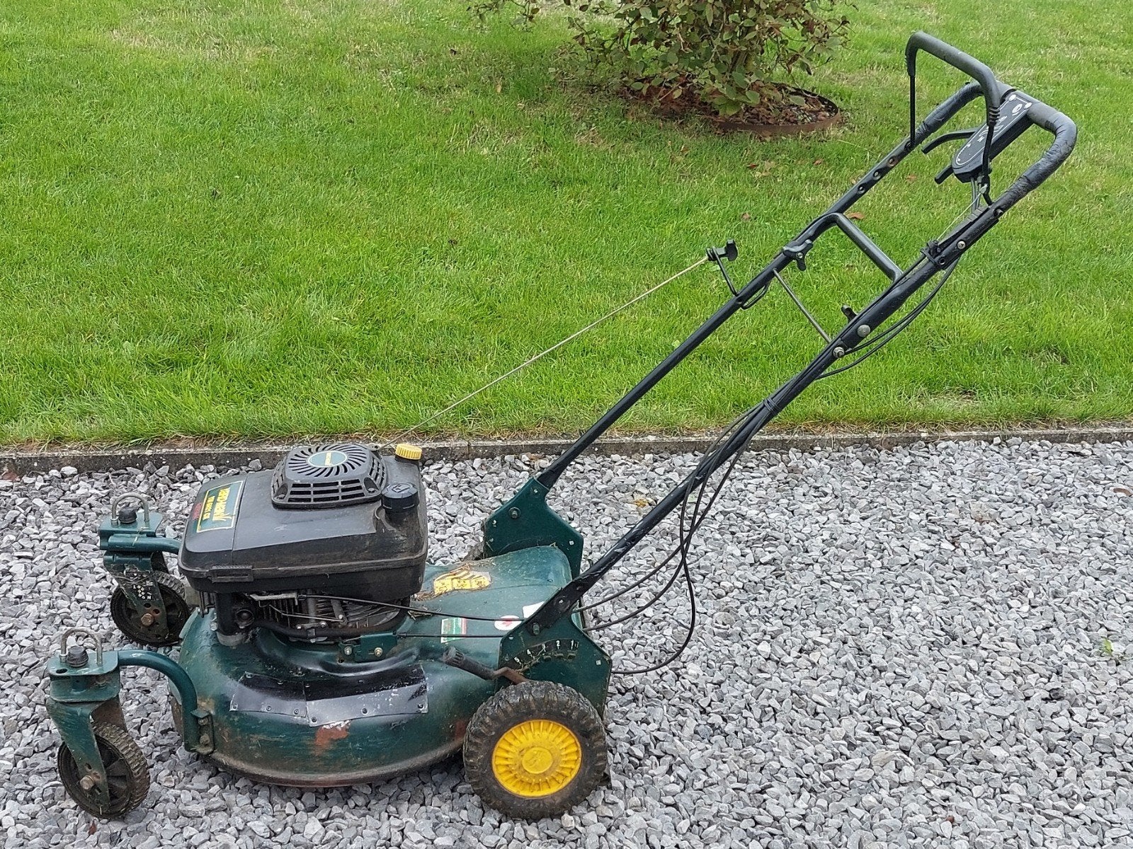 tondeuse autotractée Yardman, Jardin & Terrasse, Tondeuse rotative, Utilisé, Fonction de mulching, Yardman