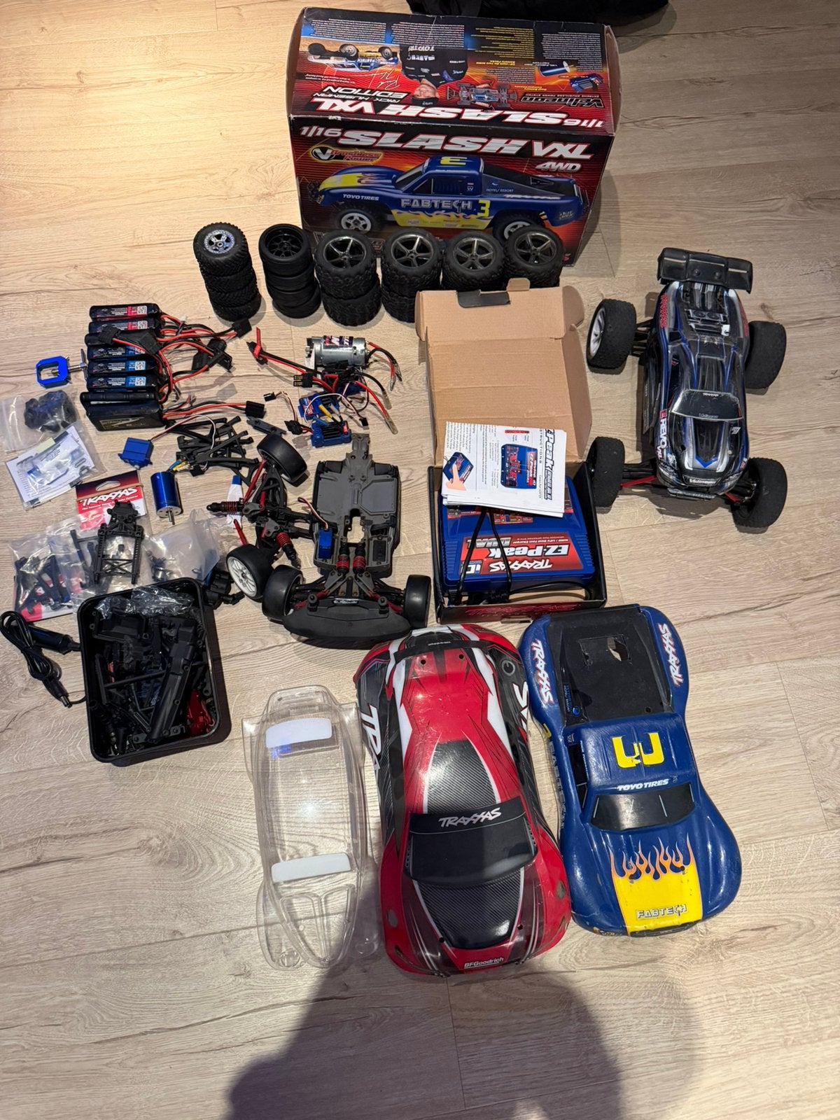 Lot traxxas 1/16, Enlèvement, Utilisé