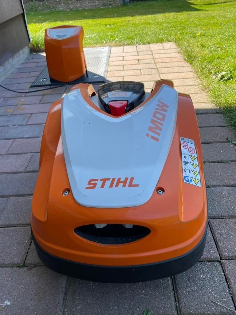 Robormaaier stihl RMI422.2P, Ophalen, Met regensensor