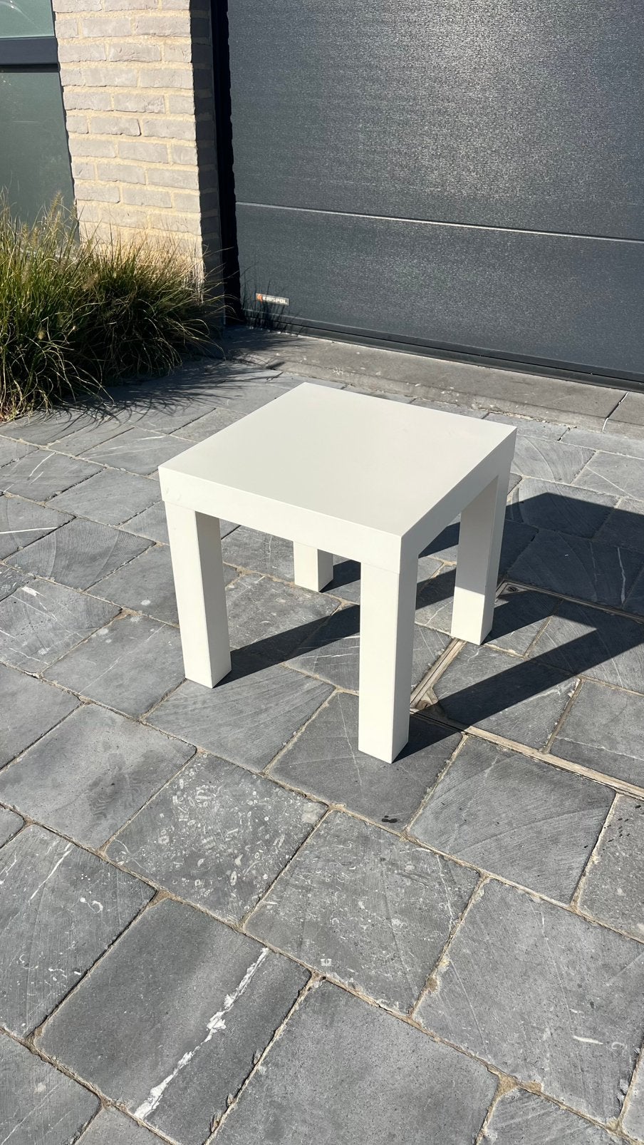 IKEA bijzettafel, Enlèvement, Utilisé, Carré, Bois