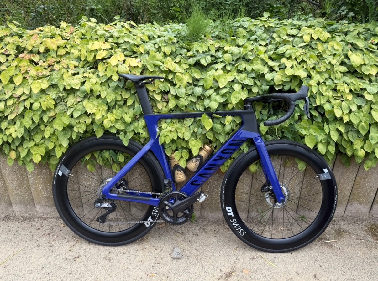 Koersfiets heren - canyon aeroad, Fietsen en Brommers, Ophalen, Zo goed als nieuw, Carbon, Heren