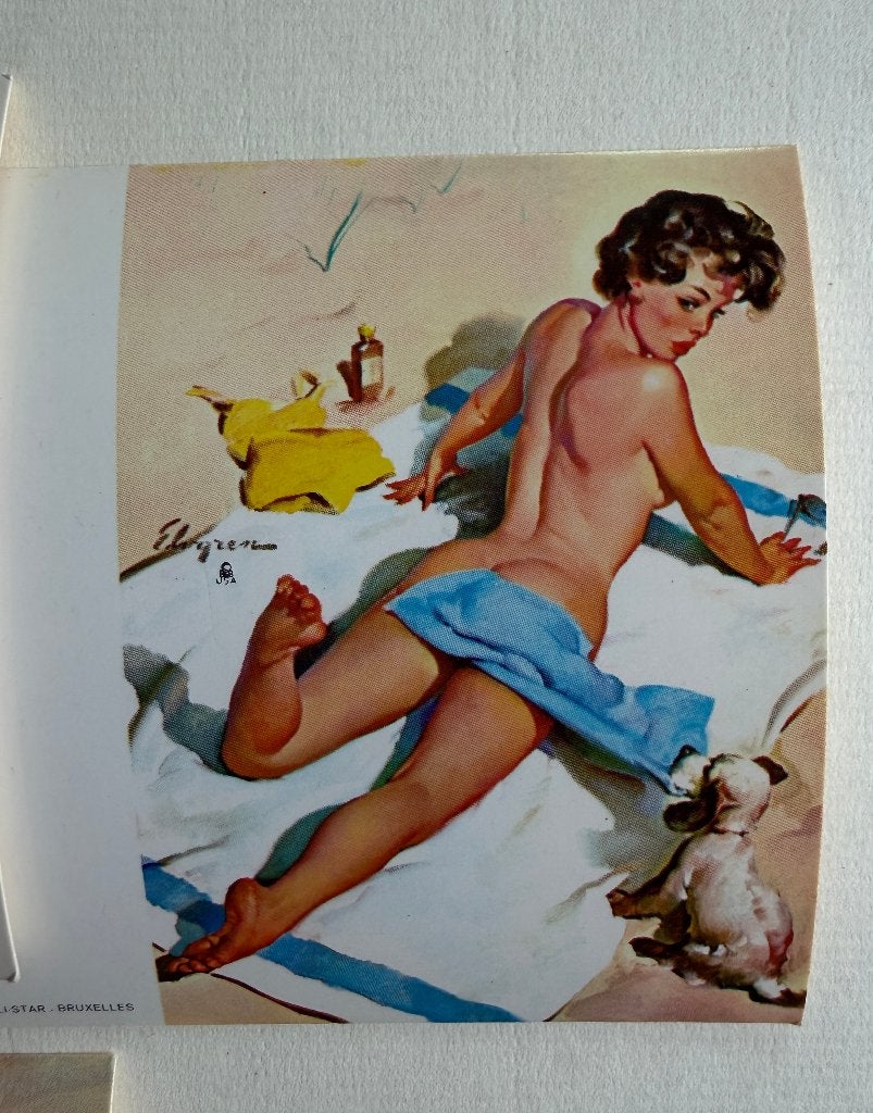 PIN-UP 1960 BROWN & BIGELOW PUBLISTAR BRUXELLES Gil Elvgren, Envoi, Comme neuf