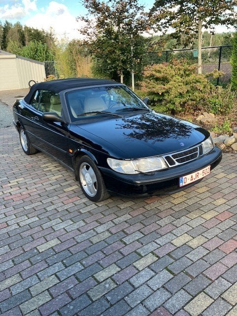 SAAB 900SE - 2.3 - CABRIO - Automaat - 1995 - Oldtimer, Autos, Cuir, Achat, Beige, Cabriolet