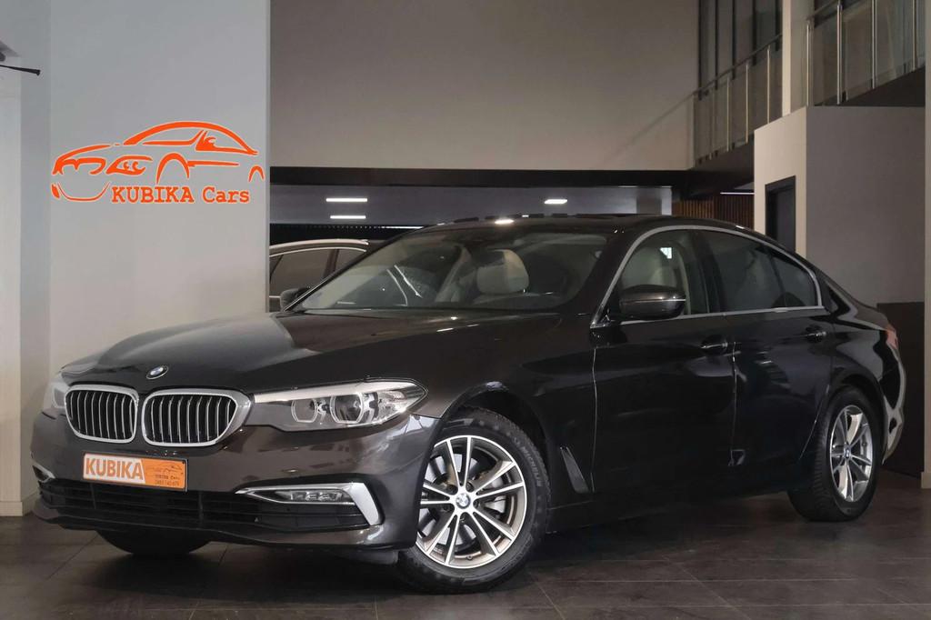 BMW 5 Serie 520 520iA ParkS CruiseC ZetelV Leder Garantie*, Automaat, Gebruikt, 4 cilinders, Bruin