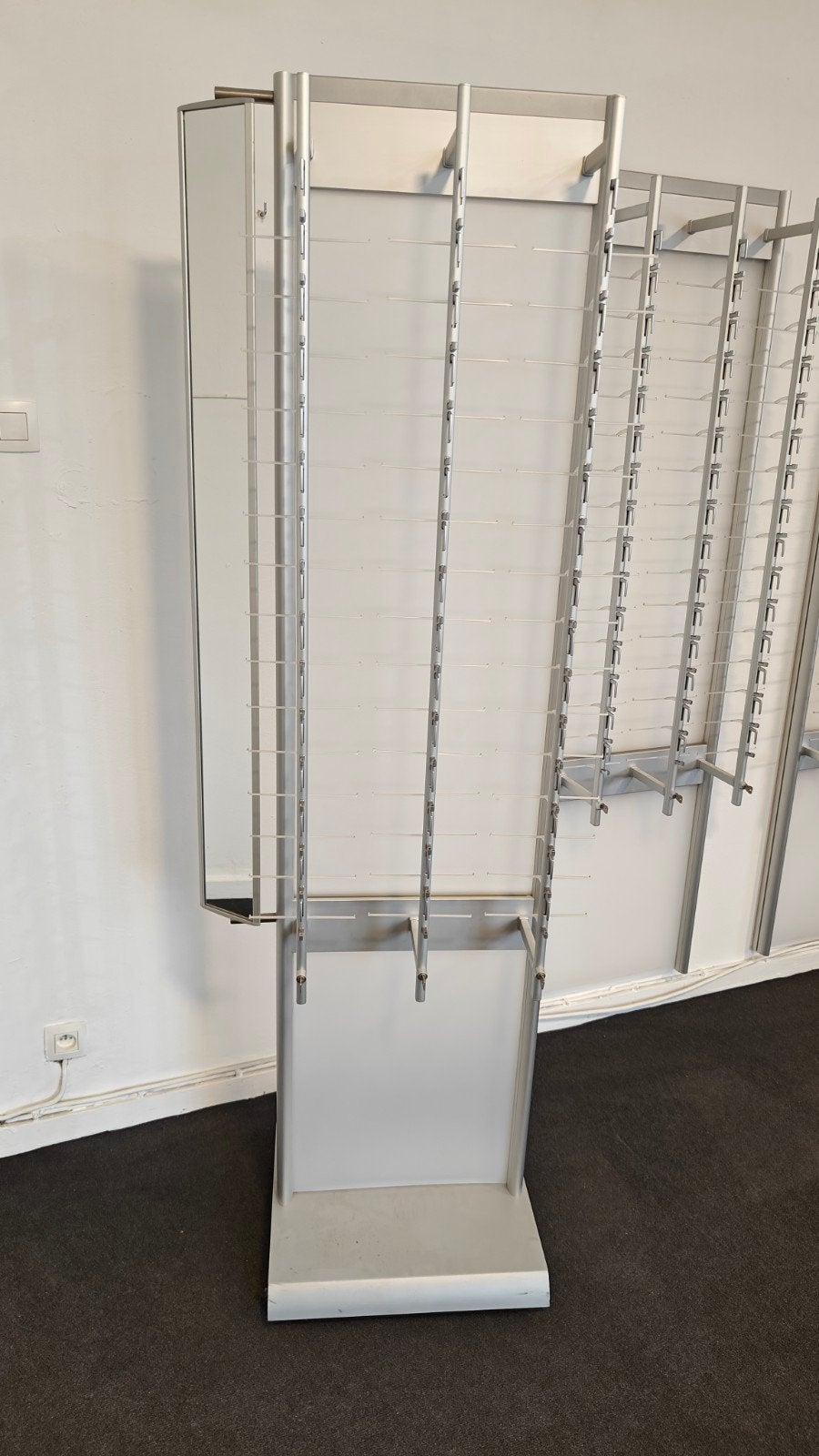 brillenrek - brillen display - staand en wandmontage, Articles professionnels, Enlèvement, Utilisé, Étalage