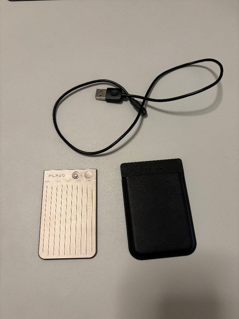 PLAUD Note AI-voice recorder, Ophalen of Verzenden, Gebruikt