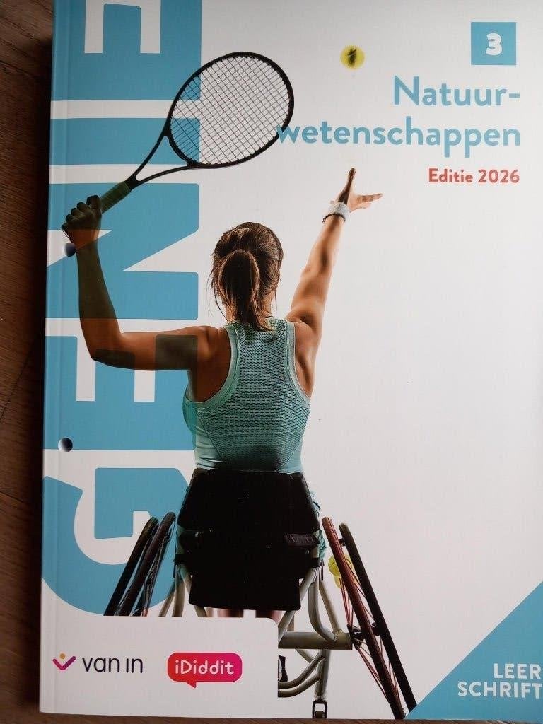 Genie Natuurwetenschappen 3 Leerschrift, Boeken, Ophalen, ASO, Biologie, Nieuw