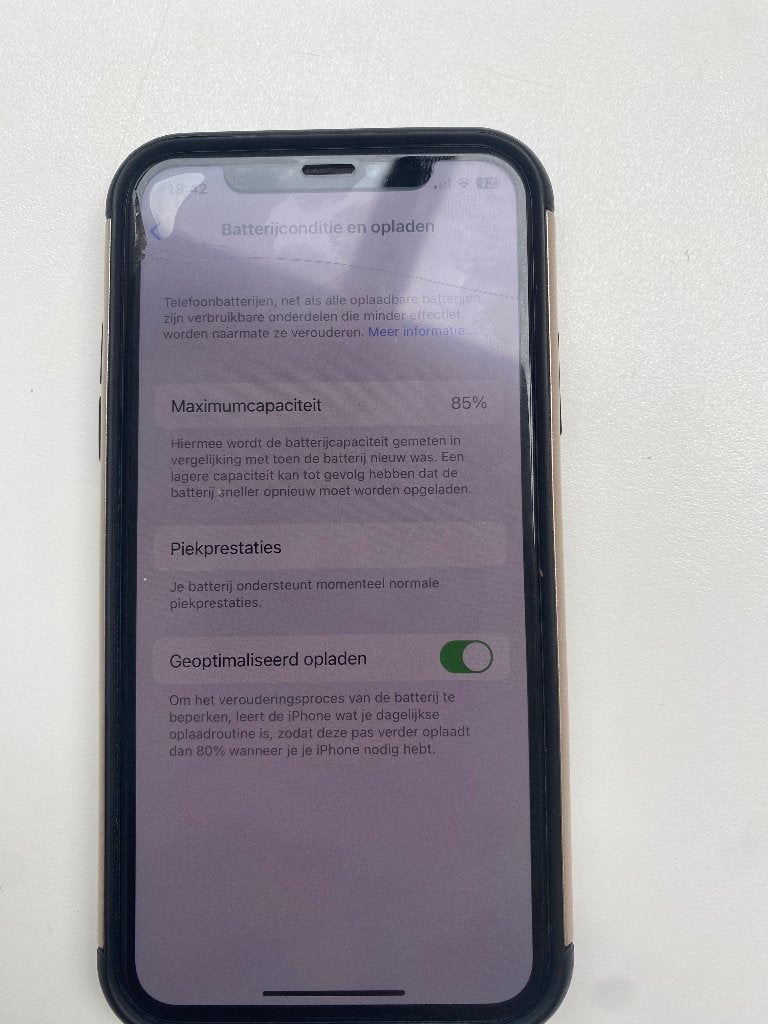 Iphone X  256GB, Telecommunicatie, 256 GB, Gebruikt, Zwart, Zonder abonnement