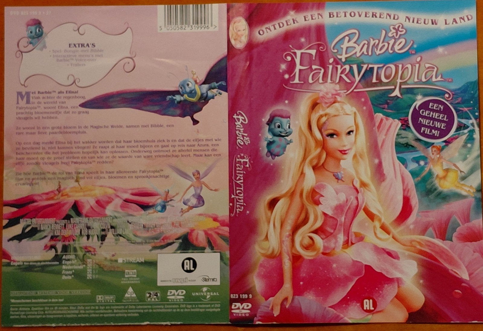 DVD Barbie Fairytopia - Un nouveau pays enchanteur, Enlèvement ou Envoi, Néerlandais, Suppléments, Néerlandais