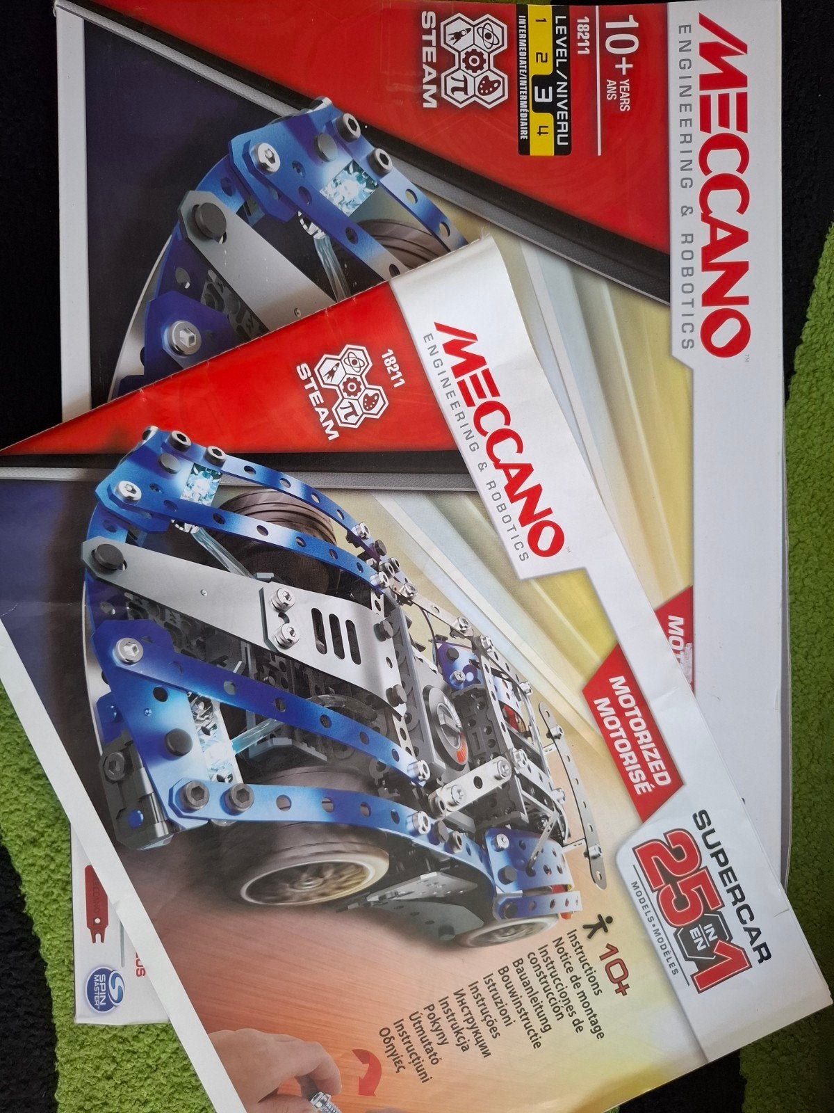 Meccano auto - 25 in 1, Ophalen