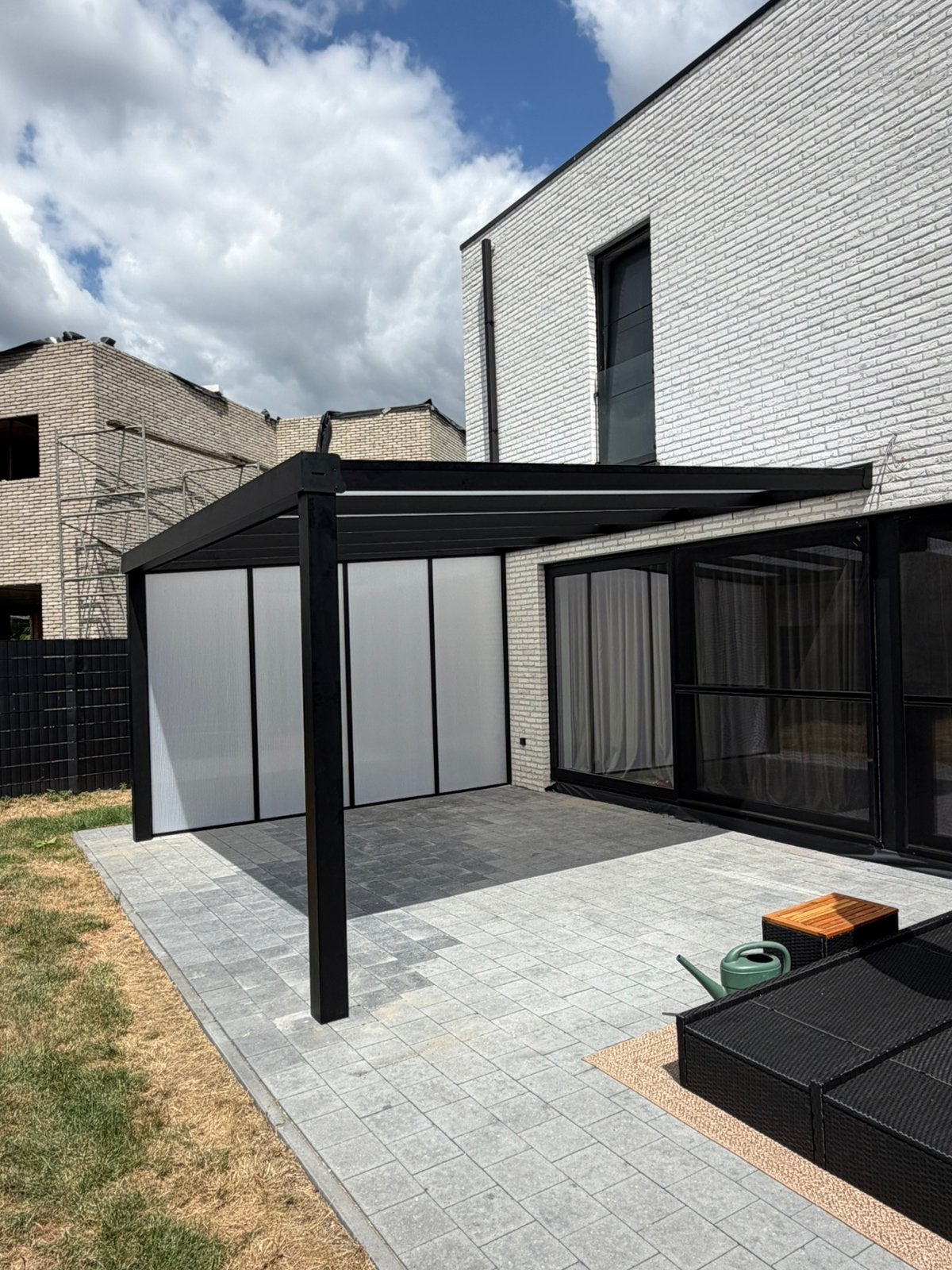 Veranda overkapping carport, Tuin en Terras, Ophalen, Zo goed als nieuw, Carport