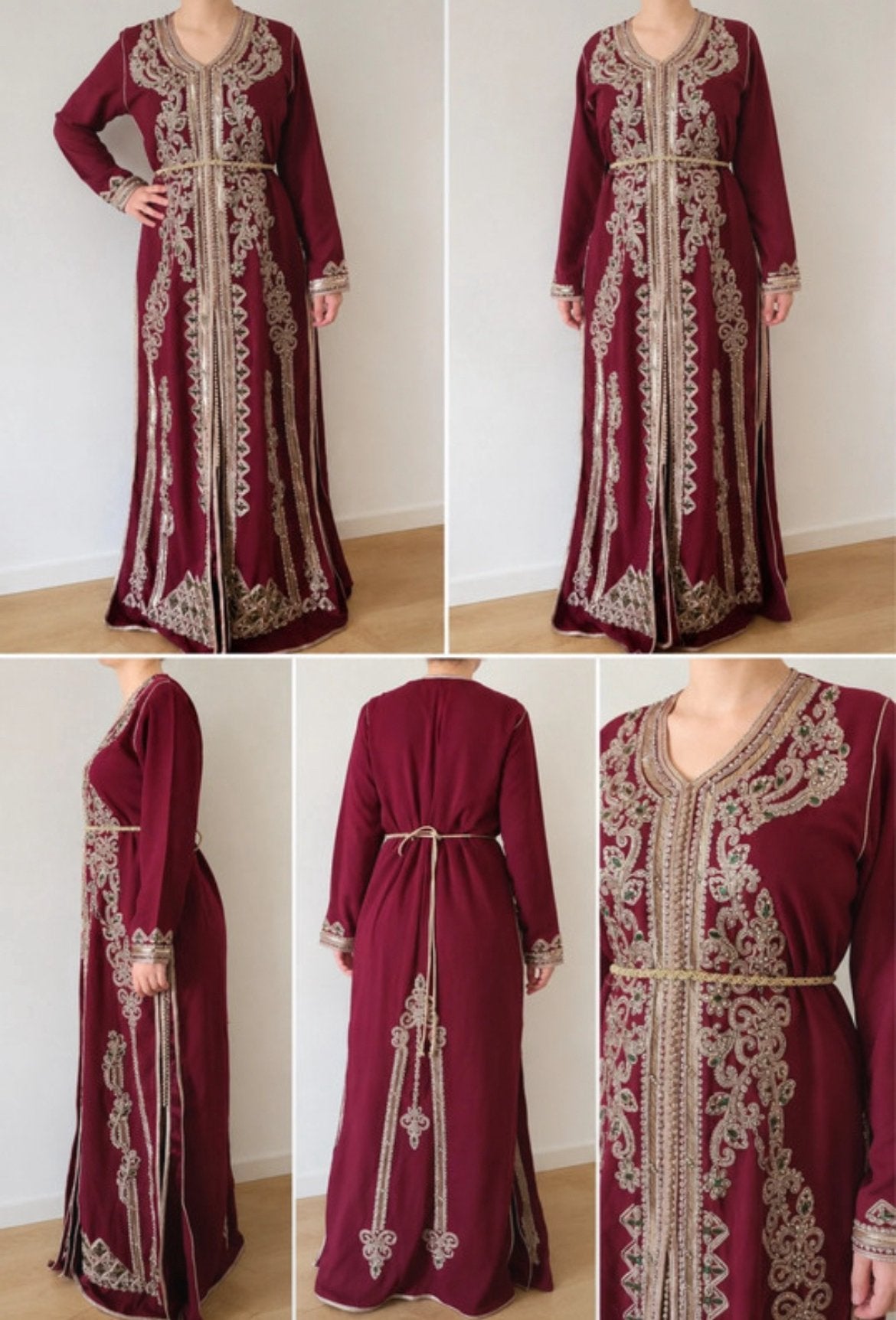 Magnifique caftan marocain – Comme neuf, Taille 42/44 (L), Enlèvement ou Envoi, Rose, Autres types