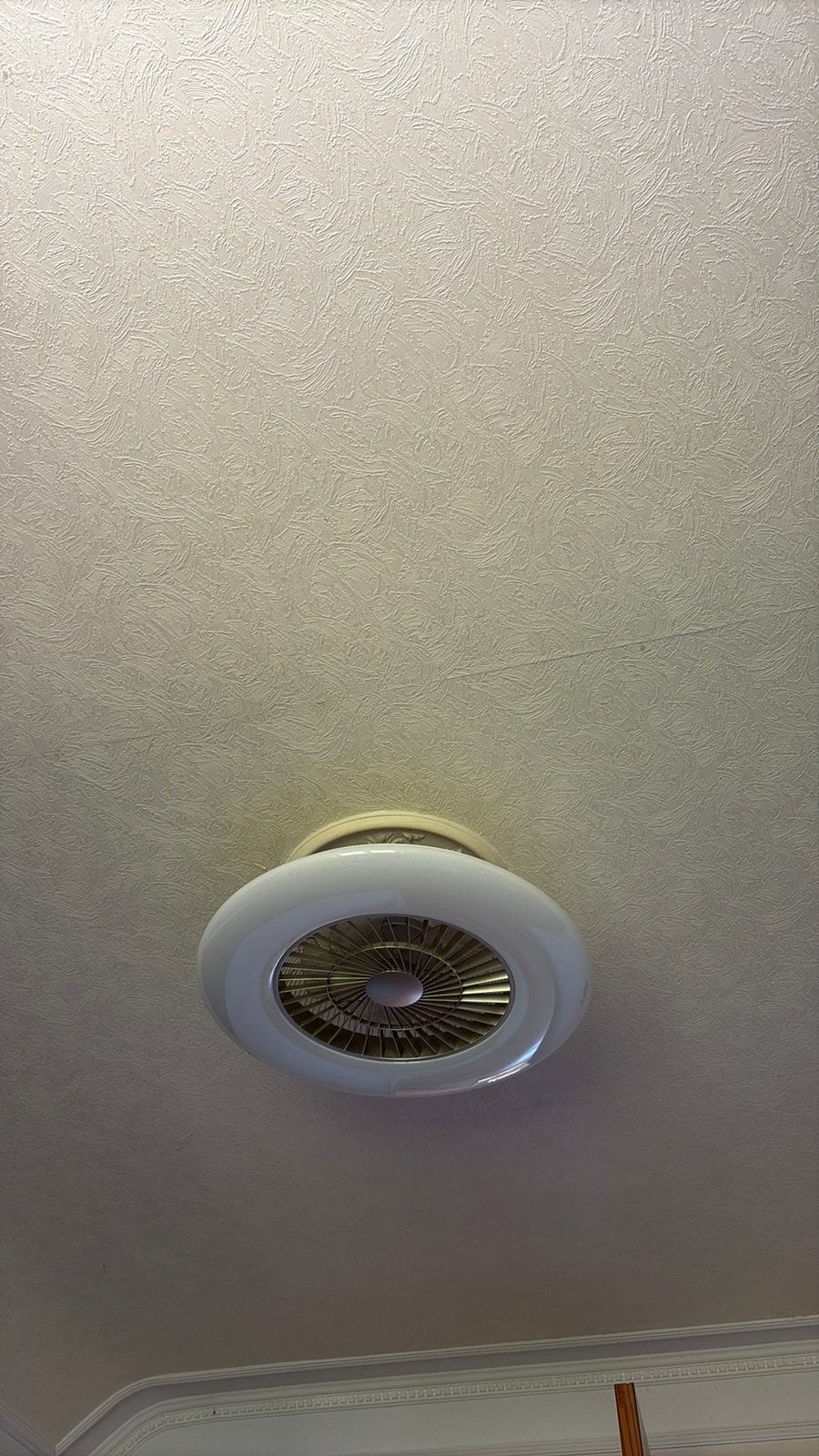 Ventilator met verlichting, Maison & Meubles, Lampes | Spots, Enlèvement, Comme neuf, Télécommande