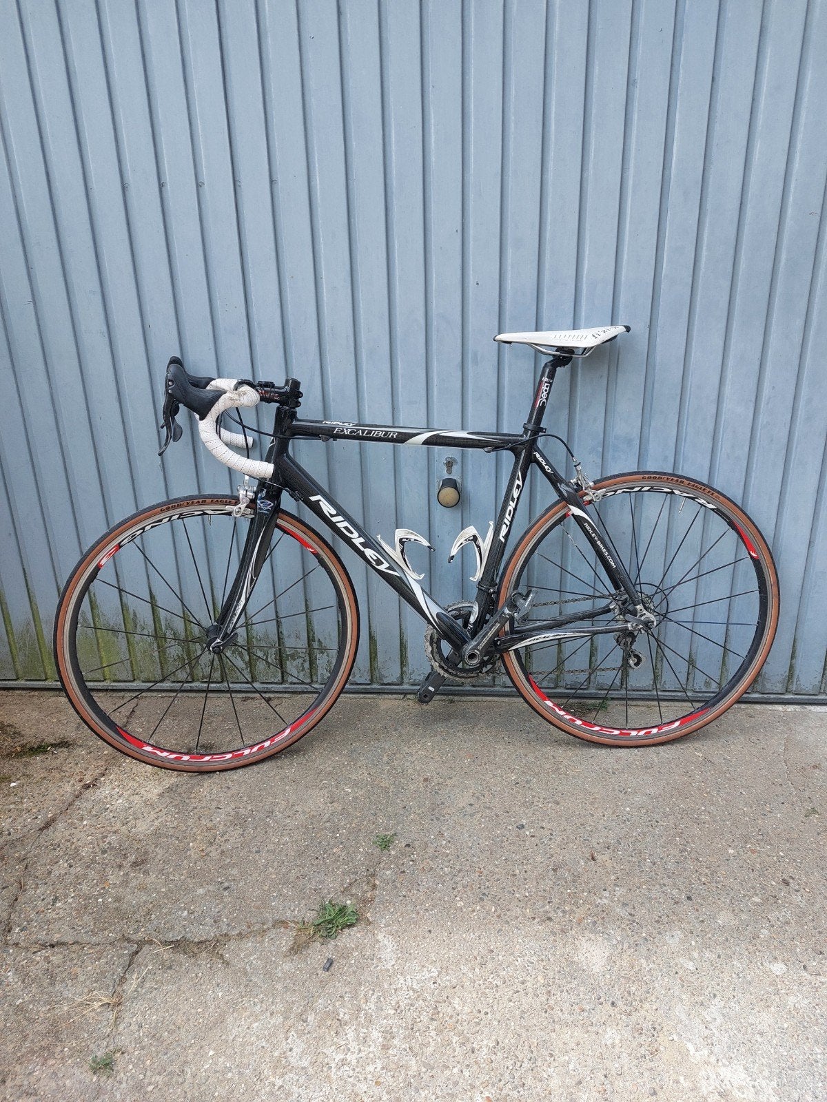 ridley koersfiets, Ophalen