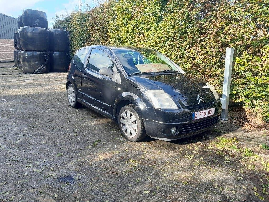 Citroën c2 vtr, Auto's, Voorwielaandrijving, 4 zetels, Stof, Zwart
