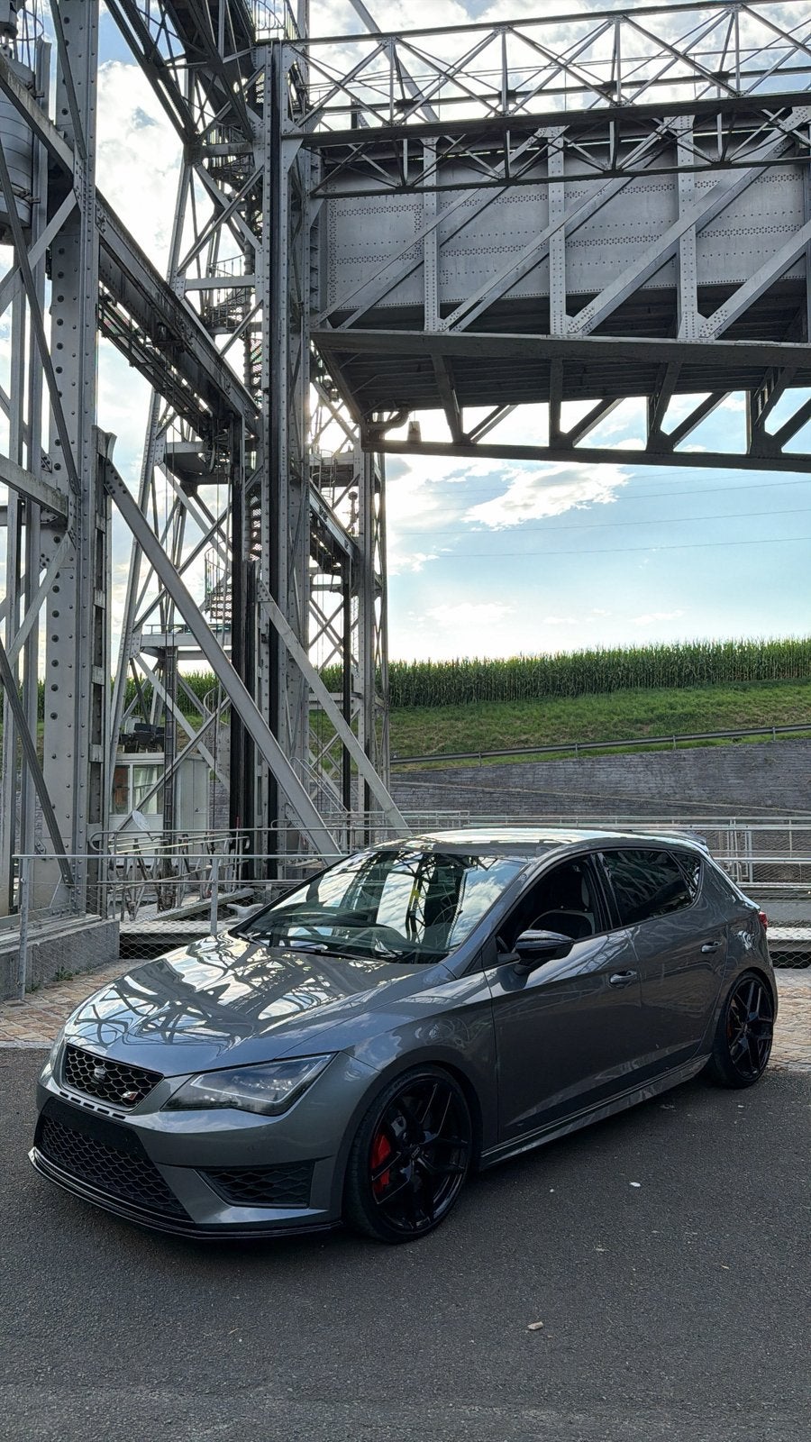 SEAT LEON CUPRA 280 DSG – 2016 – 112.000 KM, Auto's, Dealer onderhouden, Zwart, 4 cilinders, Leon