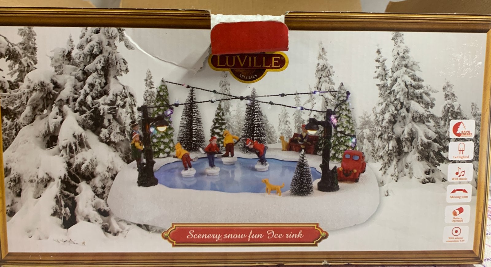 Luville Snow Fun Ice Rank, Hobby en Vrije tijd, Modelbouw | Boten en Schepen, Ophalen, Nieuw